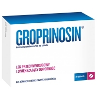 Groprinosin 500mg x20 tabletek