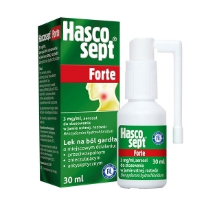 Hascosept Forte 3 mg/ml aerozol 30ml
