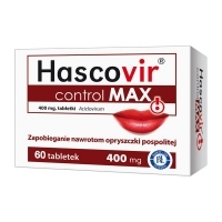 Hascovir Control MAX 400mg x60 tabletek