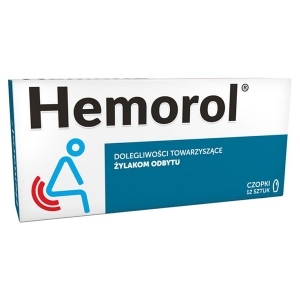 Hemorol x12 czopków