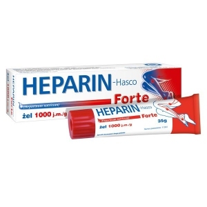 Heparin-Hasco Forte 1000 j.m./g żel 35g