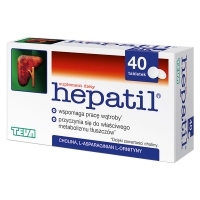 Hepatil x40 tabletek