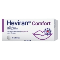 Heviran Comfort 200mg x25 tabletek