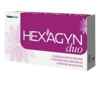 Hexagyn Duo x10 globulek dopochwowych