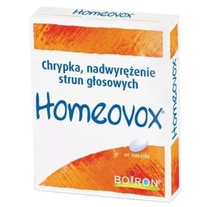 Homeovox x60 tabletek do ssania