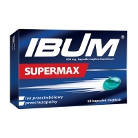 Ibum Supermax 600mg x10 kapsułek