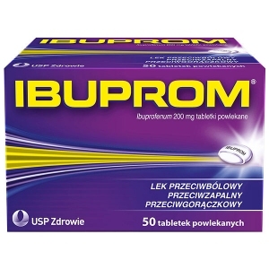 Ibuprom 200mg x50 tabletek