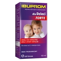 Ibuprom dla Dzieci Forte 200mg/5ml zawiesina 150ml