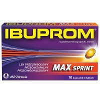Ibuprom MAX Sprint 400mg x10 kapsułek