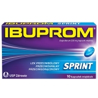 Ibuprom SPRINT Caps 200mg x10 kapsułek