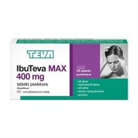 IbuTeva Max 400mg x24 tabletki