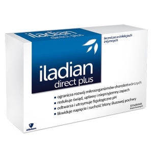 Iladian Direct Plus x10 kapsułek dopochwowych