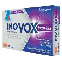 Inovox Express o smaku pomarańczowym x24 pastylki