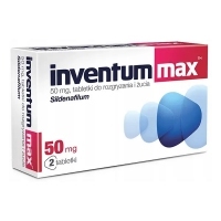 Inventum MAX 50mg x2 tabletki do rozgryzania i żucia