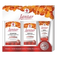 Jantar Medica szampon 330ml + mgiełka 200ml + serum 30ml (ZESTAW)
