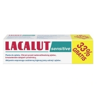 Lacalut Sensitive pasta do zębów 100ml (33% GRATIS)