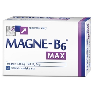 Magne-B6 Max x50 tabletek