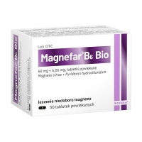 Magnefar B6 Bio x50 tabletek