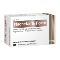Magnefar B6 Forte x60 tabletek