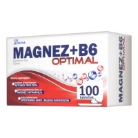 Magnez + B6 Optimal x100 tabletek