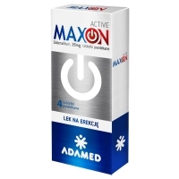 MaxON Active 25mg x4 tabletki
