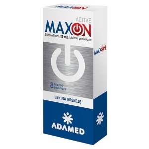 MaxON Active 25mg x8 tabletek