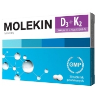 Molekin D3 + K2 x30 tabletek