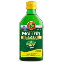 Mollers Gold tran norweski o aromacie cytrynowym 250ml