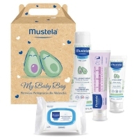 Mustela My Baby Bag pierwsza pielęgnacja maluszka (ZESTAW) <span style="color: #b40000">(data ważności: 2023.04.30)</span>