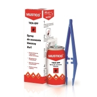 MUSTICO® TICK-OFF Spray do usuwania kleszczy 2w1 8ml