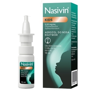 Nasivin Kids 0,025% aerozol do nosa 10ml