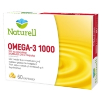 Naturell Omega-3 1000mg x60 kapsułek