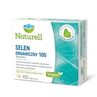 Naturell Selen Organiczny 100 x100 tabletek