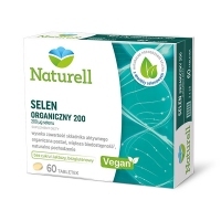 Naturell Selen Organiczny 200 x60 tabletek