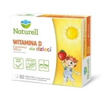 Naturell Witamina D dla dzieci x60 tabletek do rozgryzania i żucia