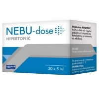 NEBU-dose HIPERTONIC 3% roztwór soli x30 ampułek