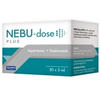 NEBU-dose PLUS 3% roztwór soli z kwasem hialuronowym x30 ampułek