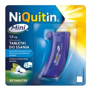 Niquitin Mini 1,5 mg x20 tabletek do ssania
