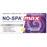 No-Spa Max 80mg x20 tabletek