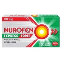 Nurofen Express Forte 400mg x10 kapsułek