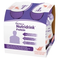 Nutridrink Protein o smaku brzoskwinia-mango 4x125ml