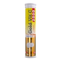 Olimp Gold-Vit C 2000 o smaku cytrynowym x20 tabletek musujących
