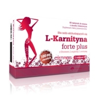 Olimp L-Karnityna Forte Plus o smaku wyśniowym x80 tabletek do ssania