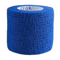 Opaska elastyczna samoprzylepna Stokban 5cm x 4,5m kolor niebieski x1 sztuka