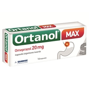 Ortanol Max 20mg x14 kapsułek
