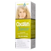 Oxalin Junior 0,5 mg/g żel do nosa 10g