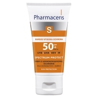 Pharmaceris S SPF50+ krem o szerokopasmowej ochronie 50ml <span style="color: #b40000">+ Pharmaceris krem kojąco-zmiękczający 15ml</span>