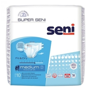Pieluchomajtki SENI Super Seni rozmiar M x10 sztuk