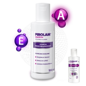 Pirolam szampon przeciwłupieżowy z witaminą A+E 150ml