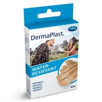 Plastry DermaPlast Water Resistant wodoodporne x40 sztuk